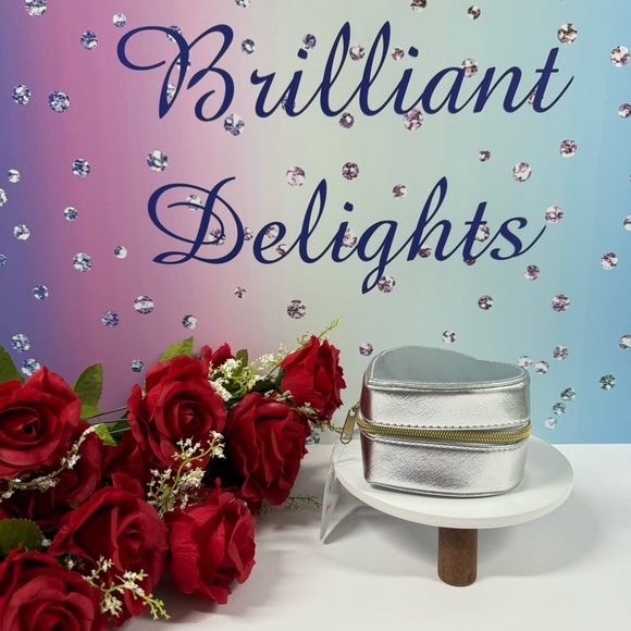 🩶SILVER HEART JEWELRY BOX - Picture 3 of 6